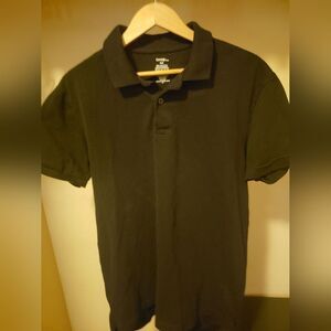 Mens Black Polo